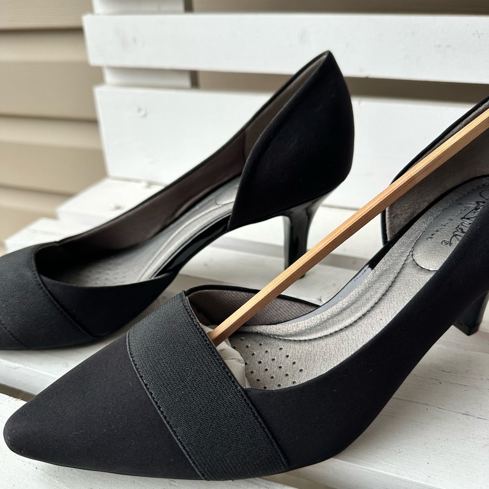 NIB Sexy Black heels LifeStride Size 9 - Picture 5 of 6